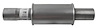 28917 Prebent Exhaust Pipe; 2011-2016 Ford F-250 Super Duty, 2011-2016 Ford F-350 Super Duty - image 1