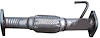 28921 Exhaust Pipe; 2010-2013 Hyundai Tucson, 2014-2015 Hyundai Tucson Front, 2011-2016 Kia Sportage Front - image 1
