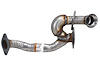 28923 Prebent Exhaust Pipe; 2007-2010 Ford Edge Front, 2008-2015 Mazda CX-9, 2007-2010 Lincoln MKX