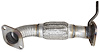 28933 Exhaust Pipe; 2015-2019 Hyundai Sonata Front, 2016-2020 Kia Optima Front
