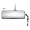 30024 Exhaust Muffler Assembly; 2007-2012 Dodge Caliber, 2007-2011 Jeep Patriot, 2007-2011 Jeep Compass - image 1