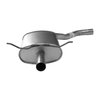30027 Exhaust Muffler Assembly; 2007 Chrysler Pacifica Left - image 3