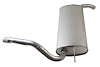 30064 Exhaust Muffler Assembly; 2012-2018 Ford Focus - image 1