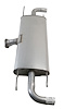30069 Exhaust Muffler Assembly; 2014-2018 Mazda 3 - image 1