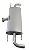 30070 Exhaust Muffler Assembly; 2014-2018 Mazda 3 - image 1