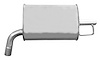 30084 Exhaust Muffler Assembly; 2013-2019 Ford Flex Right - image 1