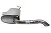 30104 Exhaust Muffler Assembly; 2013-2016 Dodge Dart - image 1