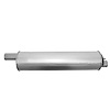 3112 Muffler - Challenge; 1980-1986 Ford F-150, F-250, F-350, 1980-1983 Ford F-100, Bronco - image 1