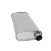 3235 Muffler - Challenge; 1985-1992 Volkswagen Jetta Rear, Golf Rear, 1985-1987 Volkswagen Golf - image 3