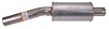 34115 Exhaust Resonator; 2015-2019 Ford Transit-250, 2017-2019 Ford Transit-350, 2015-2019 Ford Transit-350 HD - image 1