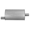 3737 Muffler - Enforcer II; 2.000 In. Inlet; 2 In. Outlet; 16.000 In. Body; 23.000 In. OAL; OE comparable - image 1