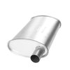 3751SL Muffler - Enforcer II; 1.750 In. Inlet; 1.75 In. Outlet; 15.000 In. Body; 21.000 In. OAL; OE comparable - image 2
