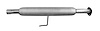 38015 Prebent Exhaust Pipe; 2012-2017 Toyota Camry - image 1