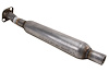 38076 Exhaust Resonator; 2018-2022 Subaru Crosstrek, 2017-2023 Subaru Impreza - image 1