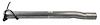 38151 Prebent Exhaust Pipe; 2008-2010 Ford F-250 Super Duty, 2008-2010 Ford F-350 Super Duty - image 1