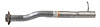 38523 Prebent Exhaust Pipe; 1992-1994 Chevrolet S10 Center, 1992-1994 GMC Sonoma Center - image 1