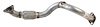 38759 Prebent Exhaust Pipe; 2012-2016 Chevrolet Sonic