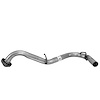 38820 Prebent Exhaust Pipe; 2003-2005 Toyota Matrix Rear, 2003-2004 Pontiac Vibe Rear - image 1