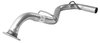 38874 Prebent Exhaust Pipe; 2005-2008 Toyota Matrix Rear, 2005-2008 Pontiac Vibe Rear - image 2