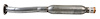 38965 Prebent Exhaust Pipe; 2004-2008 Acura TSX - image 1
