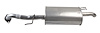 40240 Exhaust Muffler Assembly; 2010-2013 Kia Forte