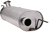40297 Exhaust Muffler Assembly; 2017-2019 Nissan Armada Front, 2016-2020 INFINITI QX80 Front - image 1