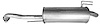 40811 Exhaust Muffler Assembly; 2014-2018 Kia Forte - image 1