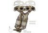 4272 Muffler - Heavy Duty; 2.5 In. Inlet; 2.5 In. Outlet; 180° Config.; 26 In. Body; 32 In. OAL; OE comparable - image 1