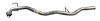 44827 Exhaust Tail Pipe; 1993-1997 Isuzu Rodeo, 1994-1997 Honda Passport - image 1