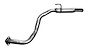 44922 Exhaust Tail Pipe; 2006-2010 Kia Sedona, 2007-2008 Hyundai Entourage - image 1