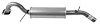 44924 Exhaust Tail Pipe; 2009-2012 Ford Escape, 2009-2011 Mazda Tribute - image 1