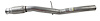 48001 Prebent Exhaust Pipe; 2014-2018 Chevrolet Silverado 1500, 2014-2018 GMC Sierra 1500 - image 1