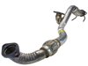 48363 Prebent Exhaust Pipe; 2011-2013 Kia Sorento Front, 2010-2012 Hyundai Santa Fe Front - image 2