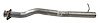 48429 Prebent Exhaust Pipe; 1992-1994 Chevrolet S10 Center, 1992-1994 GMC Sonoma Center - image 1