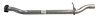 48433 Prebent Exhaust Pipe; 1993-1994 Ford Ranger Center, 1994 Mazda B4000 Center, 1994 Mazda B3000 Center - image 1