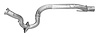 48661 Prebent Exhaust Pipe; 1996-2000 Jeep Cherokee - image 1