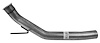 48667 Prebent Exhaust Pipe; 2003-2004 Dodge Ram 2500 Front, 2003-2004 Dodge Ram 3500 Front - image 1