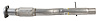 48686 Prebent Exhaust Pipe; 2007-2008 Chevrolet Suburban 1500, Avalanche, GMC Yukon XL 1500 - image 1