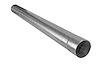 48749 Prebent Exhaust Pipe; 2008-2016 Ford F-250 Super Duty, 2008-2016 Ford F-350 Super Duty - image 1