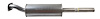 48752 Prebent Exhaust Pipe; 2013-2016 Ford Fusion, 2013-2016 Lincoln MKZ - image 1