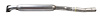 48760 Prebent Exhaust Pipe; 2013-2016 Ford Fusion - image 1