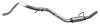 54229 Exhaust Tail Pipe; 2011-2018 Ram 1500 Left, 2009-2010 Dodge Ram 1500 Left - image 1