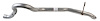 54779 Exhaust Tail Pipe; 1987-1993 Ford Mustang Right - image 1