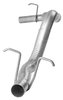 54923 Exhaust Tail Pipe; 1996-2003 Chevrolet S10, 1996-2003 GMC Sonoma, 1997-2000 Isuzu Hombre - image 2