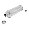 5557 Muffler - Silentone; 2.250 In. Inlet; 2.5 In. Outlet; 20.000 In. Body; 28.000 In. OAL; OE comparable - image 2