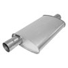 5568 Muffler - Silentone; 3.000 In. Inlet; 3 In. Outlet; 18.000 In. Body; 27.000 In. OAL; OE comparable - image 2