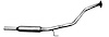 58434 Prebent Exhaust Pipe; 2012-2013 Kia Soul - image 1