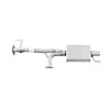 58450 Prebent Exhaust Pipe; 2003-2004 Toyota Tundra Front - image 1