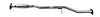 58459 Prebent Exhaust Pipe; 1998 Subaru Forester Center - image 1