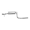 58481 Prebent Exhaust Pipe; 2003-2007 Ford Focus Center - image 1